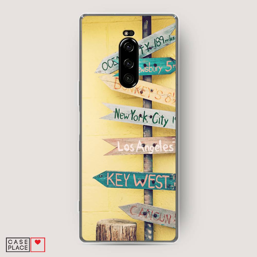 

Чехол Awog на Sony Xperia 1/XZ4 "Нулевой километр", Разноцветный, 54250-4