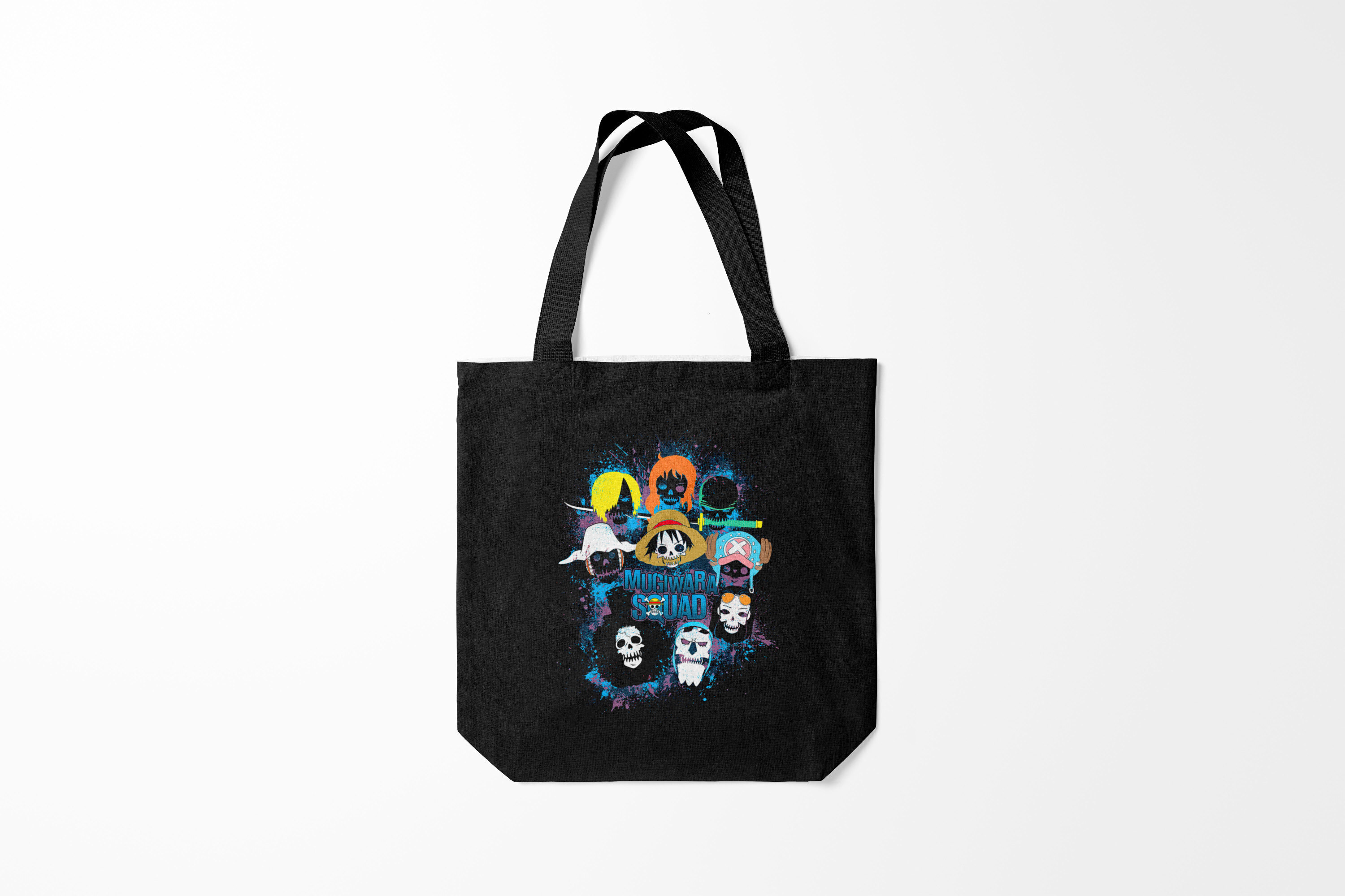 

Сумка шoппер унисекс Burnettie One Piece Лого, черный, One Piece Лого