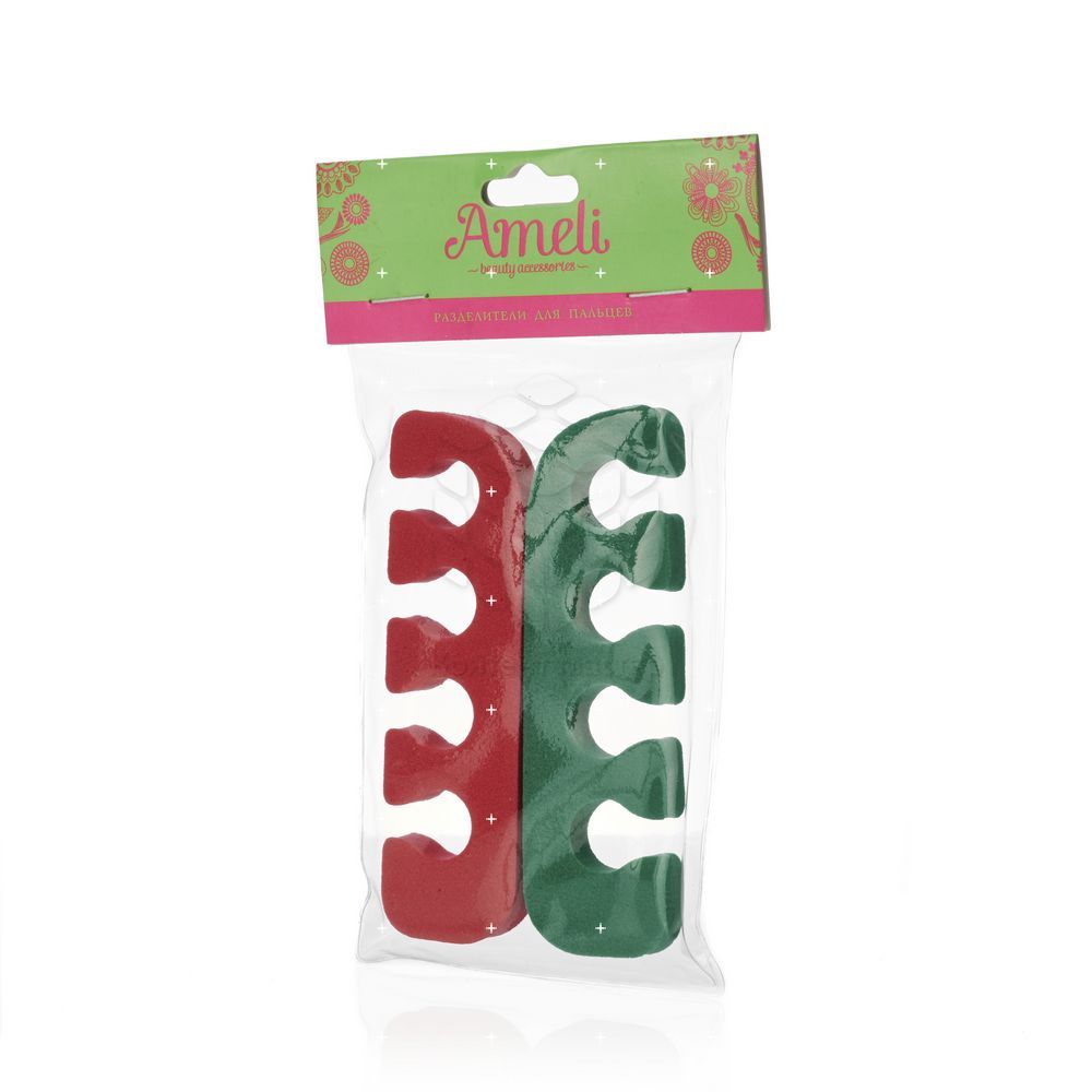 

Педикюрные разделители Ameli для пальцев ног 2шт