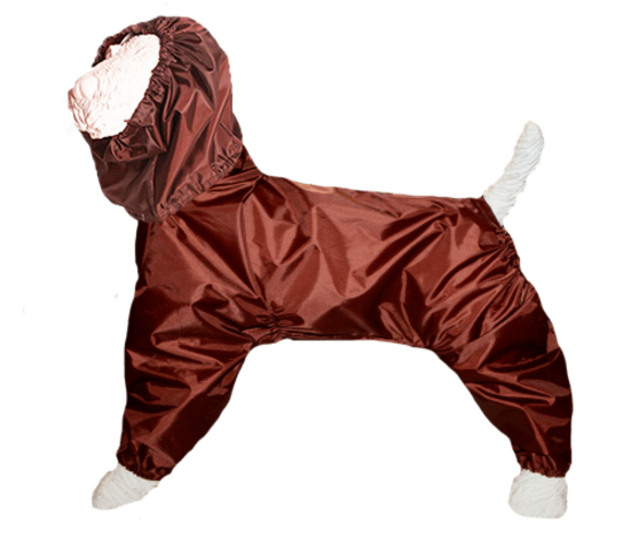 

Комбинезон для собак, мужской, Амстафф, коричневый, длина спины 45 см, АМЕРИКАНСКИЙ СТАФФОРДШИРСКИЙ ТЕРЬЕР комплект дождевик повышенной прочности для самца