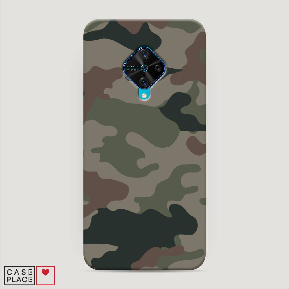 

Пластиковый чехол "Камуфляж 1" на Vivo Y9s, 262420-4