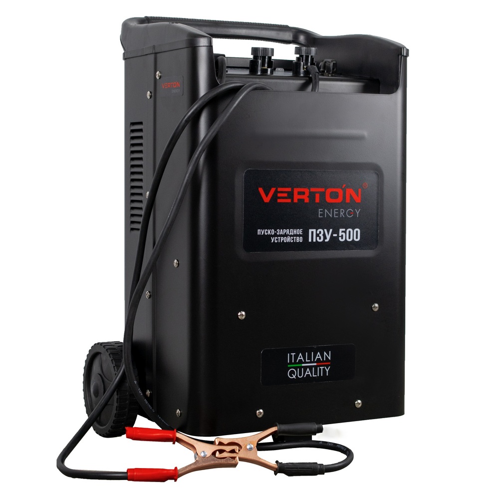 Пуско-зарядное устройство VERTON Energy ПЗУ- 500, черный