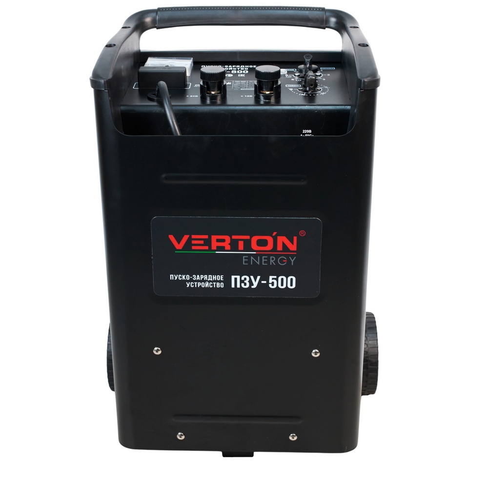 Пуско-зарядное устройство VERTON Energy ПЗУ- 500, черный