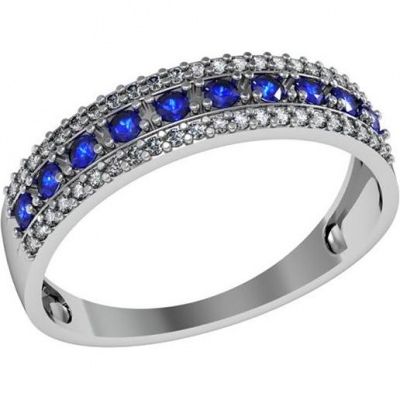 

Кольцо из серебра с фианитом р. 18,5 ПРИВОЛЖСКИЙ ЮВЕЛИР 271065-FA11FA59, 271065-FA11FA59