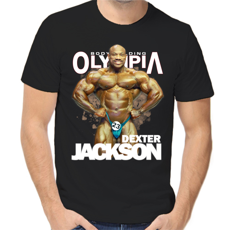 

Футболка мужская черная 48 р-р bodibilding olimpia dexter jackson, Черный, fm_dexter_jackson