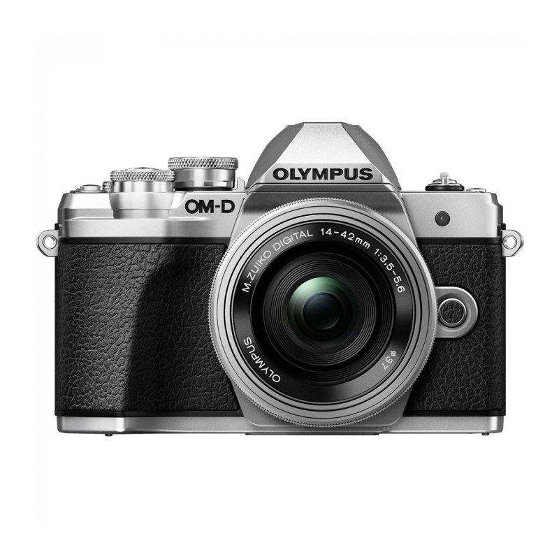 фото Фотоаппарат olympus e-m10 mark iii s 14-42 ez kit (v207112se000) silver