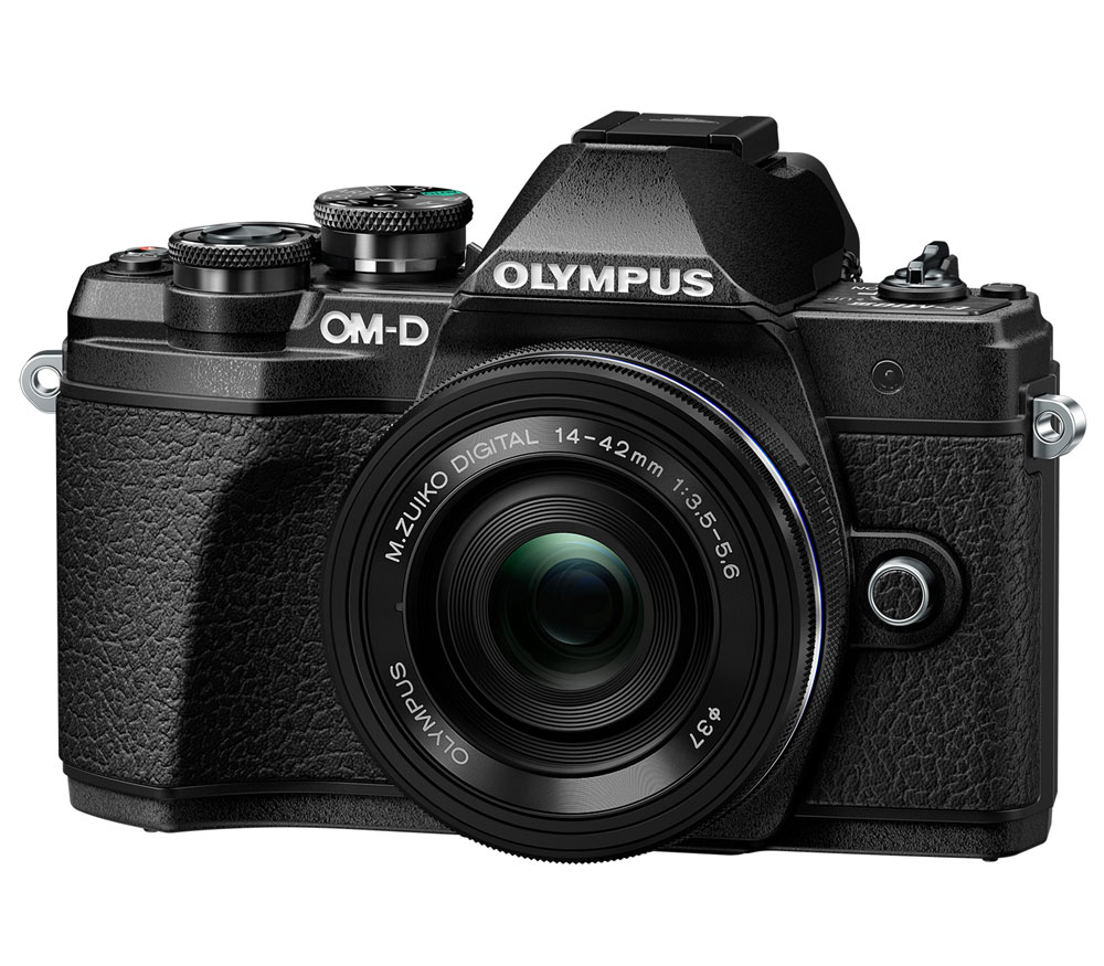 фото Фотоаппарат olympus e-m10 mark iii s 14-42 ez kit (v207112be000) black