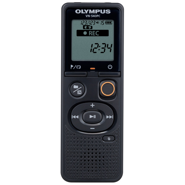

Диктофон Olympus VN-540PC (4 Гб) CS-131 (V405291BE030) Black, VN-540PC