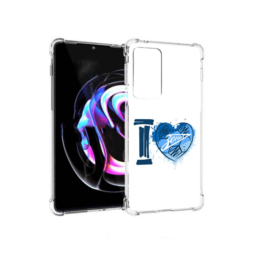 

Чехол MyPads Tocco для Motorola Moto Edge 20 Pro ФК я люблю зенит (PT227063.364.186), Прозрачный, Tocco