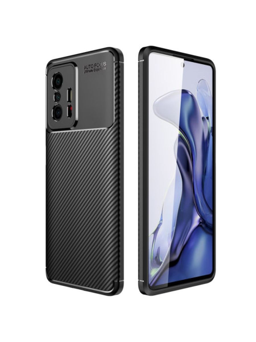 

Силиконовый чехол Beetle на Xiaomi 11T/11T Pro Черный