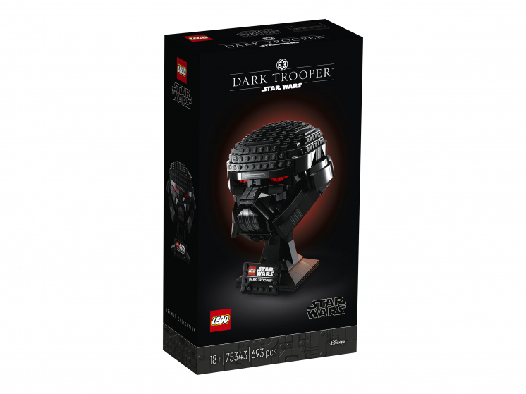 Конструктор LEGO Star Wars Шлем темного штурмовика 75343 конструктор lego star wars шлем темного штурмовика 75343
