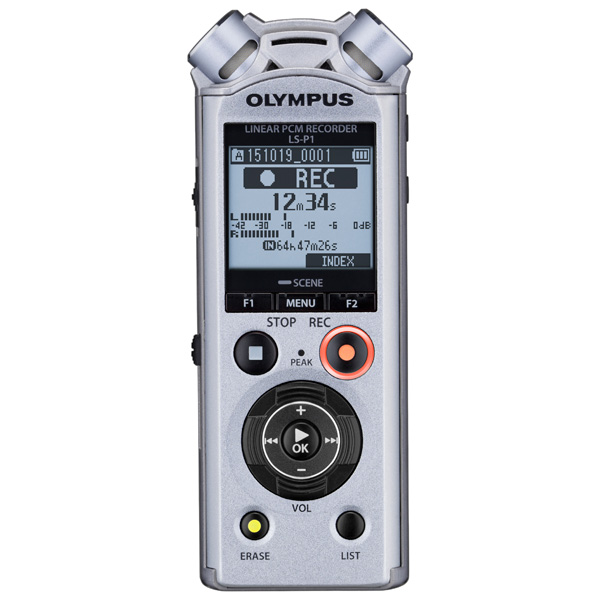 фото Диктофон olympus ls-p1 videographer kit (v414141se050) black