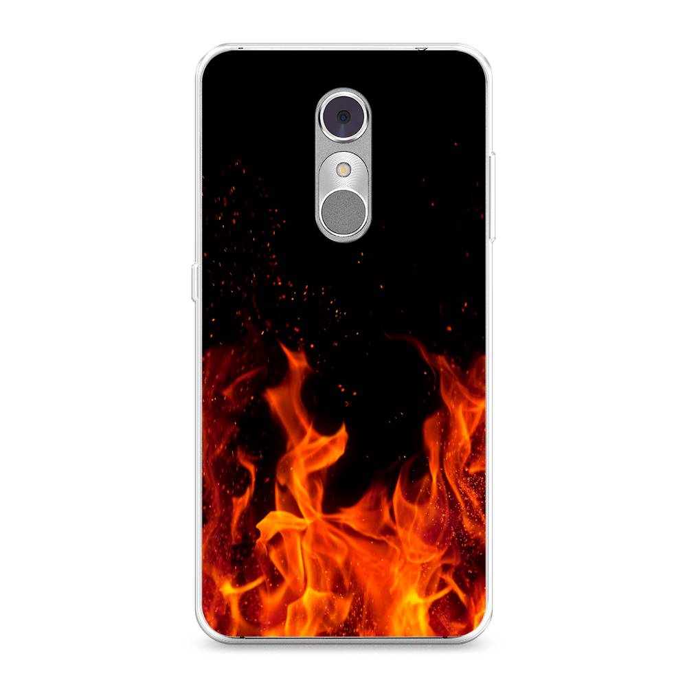 

Чехол Awog на ZTE Blade A910 / ЗТЕ Блэйд A910 "Все в огне", Разноцветный, 131850-4