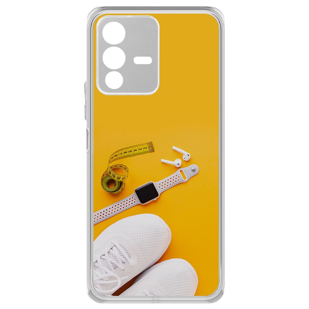 фото Чехол-накладка krutoff clear case кроссовки женские фитнес для vivo v23 5g