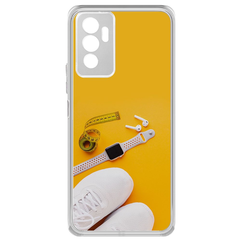 

Чехол-накладка Krutoff Clear Case Кроссовки женские Фитнес для Vivo V23e