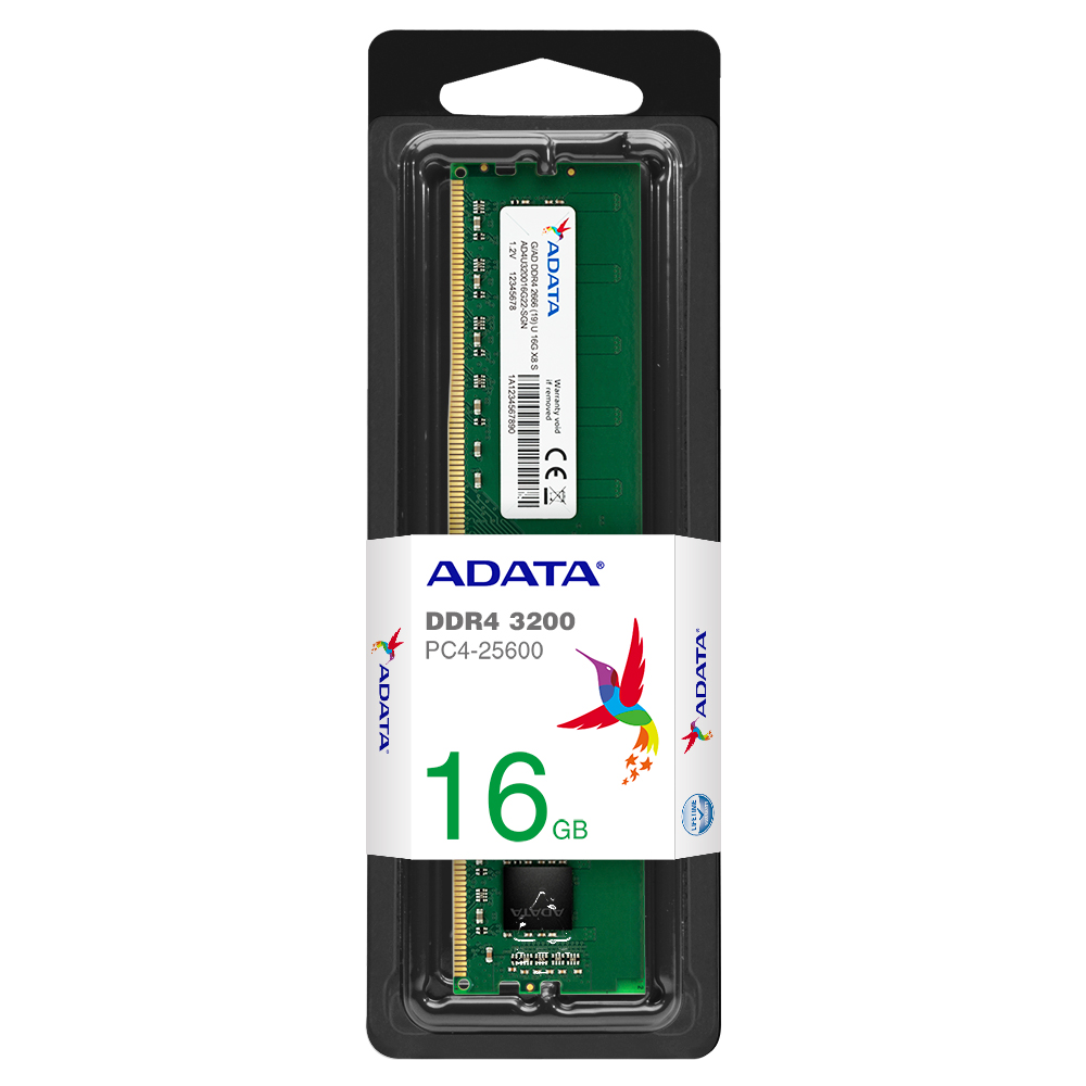 Оперативная память ADATA Premier 16Gb DDR4 3200MHz (AD4U320016G22-SGN)