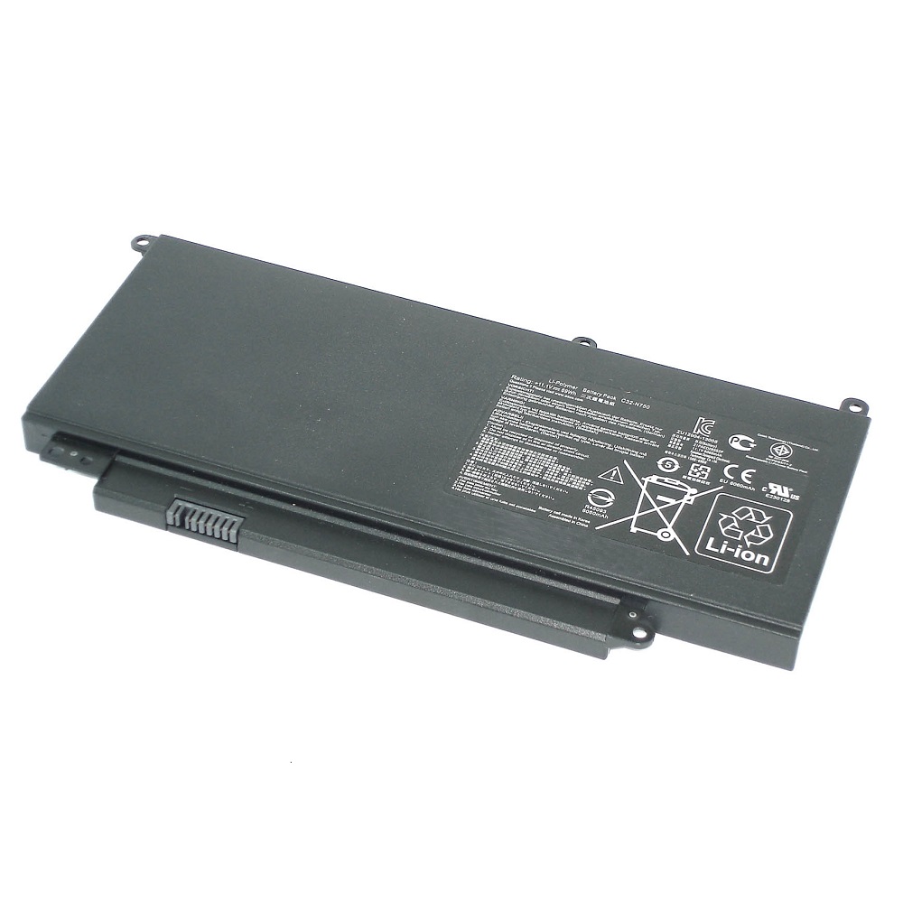 Аккумуляторная батарея для ноутбука Asus N750JK 11.1V C32-N750