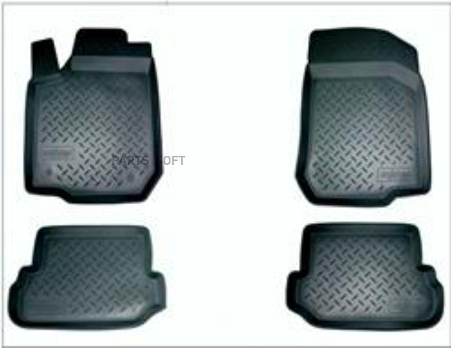 

NORPLAST NPA10C56500 Комплект ковриков MB GL (X166) 12 1шт