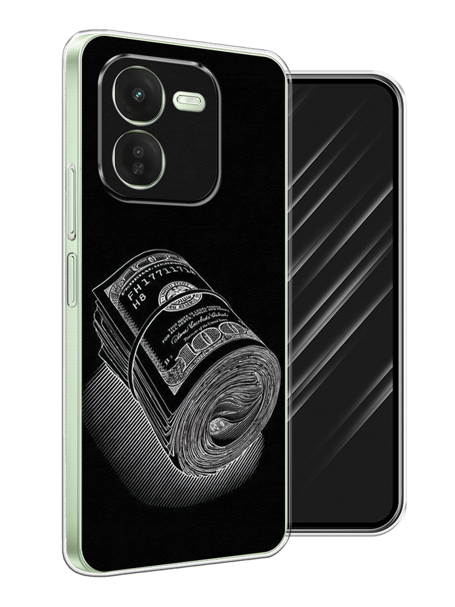 

Чехол Awog на Vivo iQOO Z9X "Кубышка денег", Черный;серебристый, 2612250-1