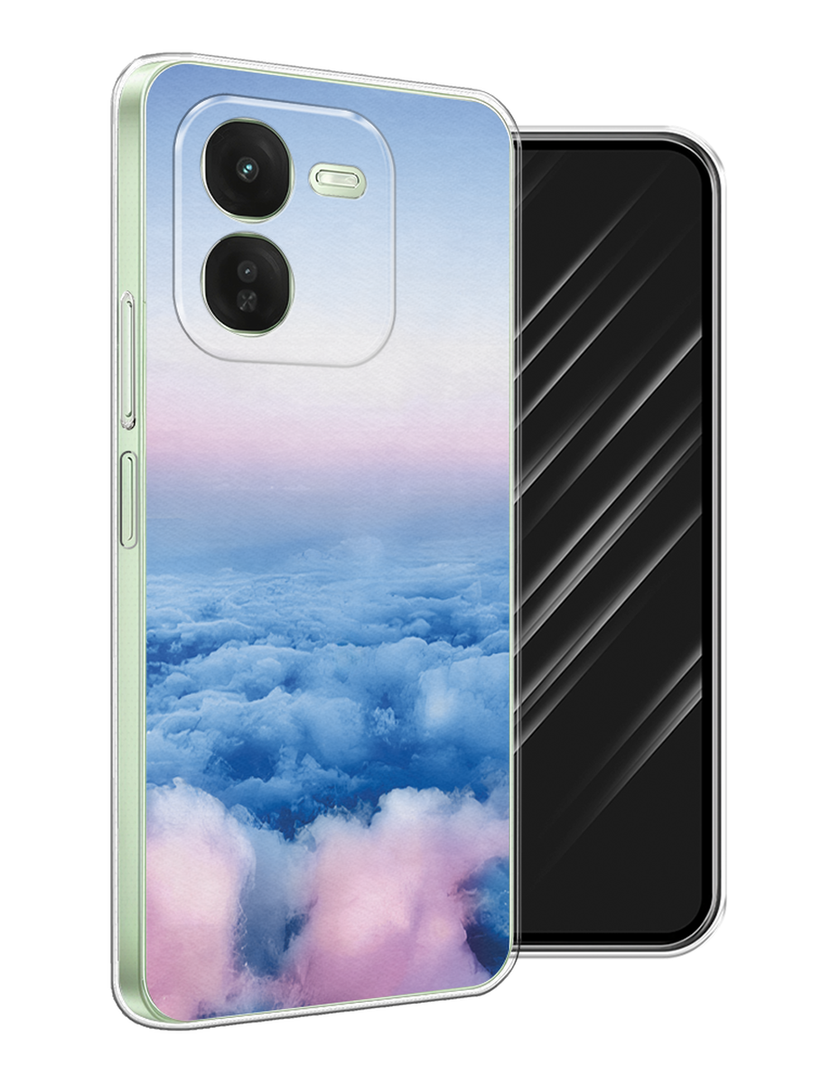 

Чехол Awog на Vivo iQOO Z9X "Облака", Голубой;розовый;бирюзовый, 2612250-1