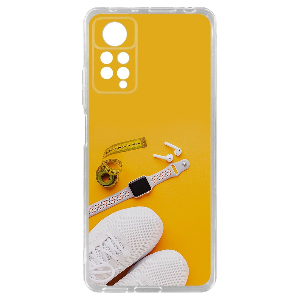 фото Чехол-накладка krutoff clear case кроссовки женские фитнес для xiaomi redmi note 11 pro