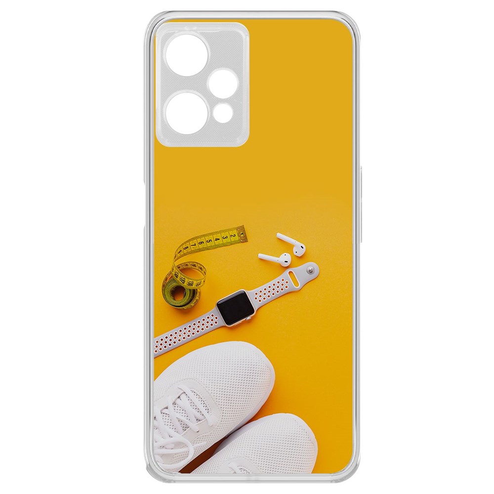 фото Чехол-накладка krutoff clear case кроссовки женские фитнес для realme 9 pro