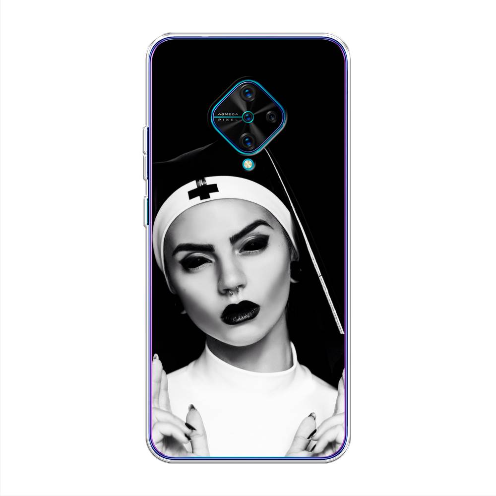 

Чехол Awog на Vivo V17 "Черная монашка", Разноцветный, 261550-9