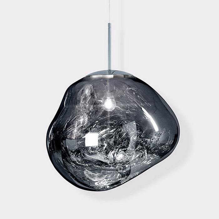 

Светильник NoBrand подвесной Melt Chrome, 48 см, MELT-CR48