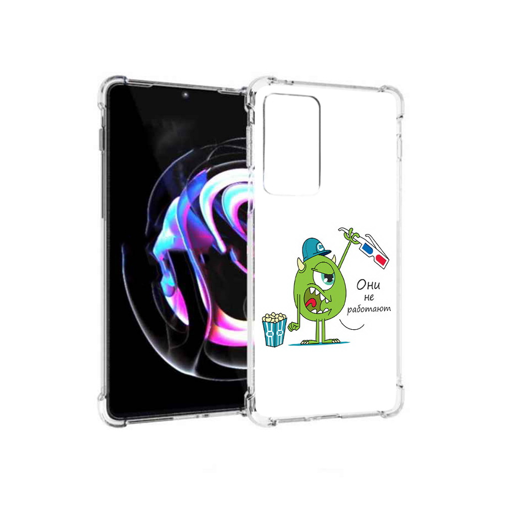 

Чехол MyPads Tocco для Motorola Moto Edge 20 Pro Очки не работают (PT227063.364.129), Прозрачный, Tocco