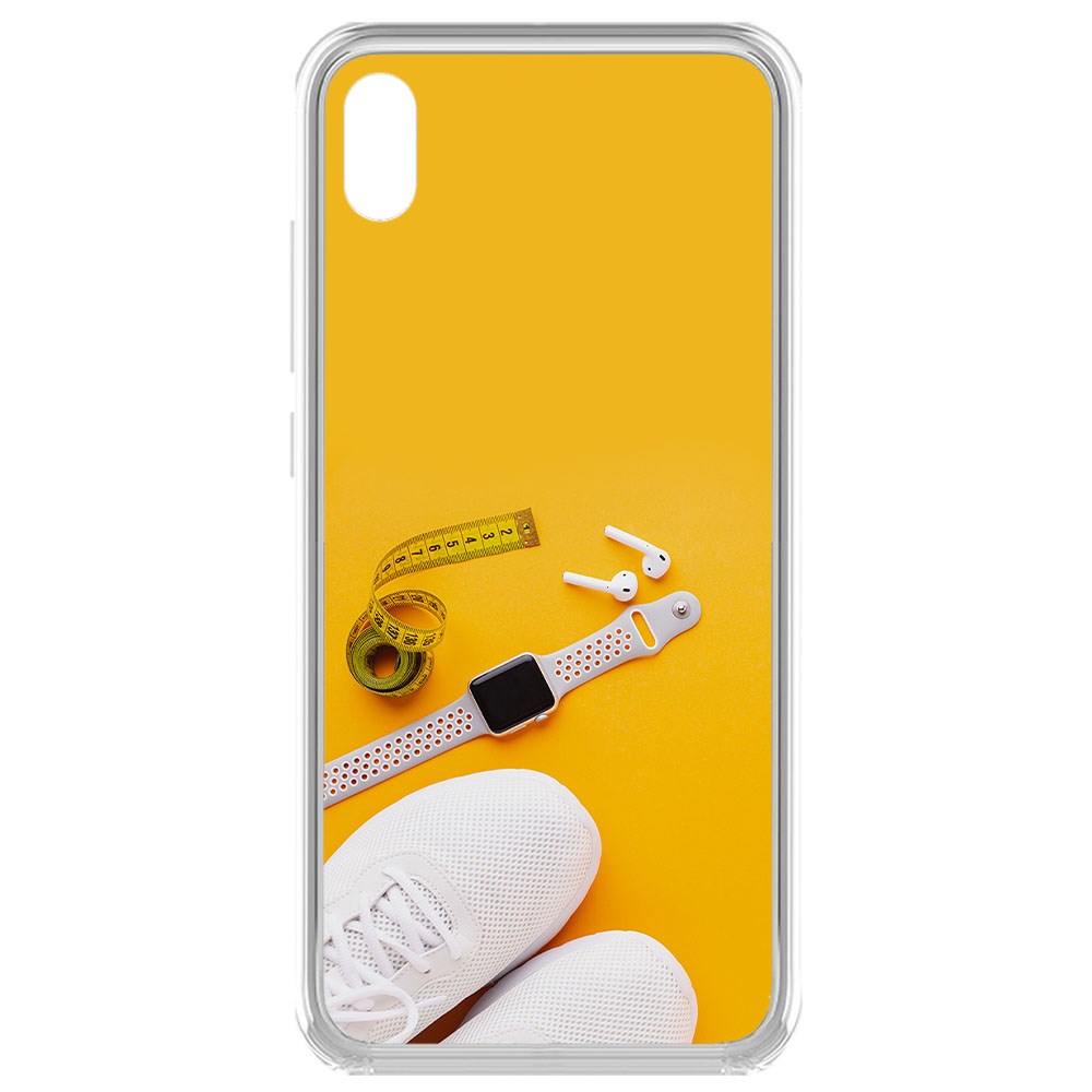 

Чехол-накладка Krutoff Clear Case Кроссовки женские Фитнес для Xiaomi Redmi 7A