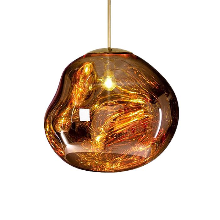 

Светильник подвесной NoBrand Melt Gold, 28 см, MELT-GD28