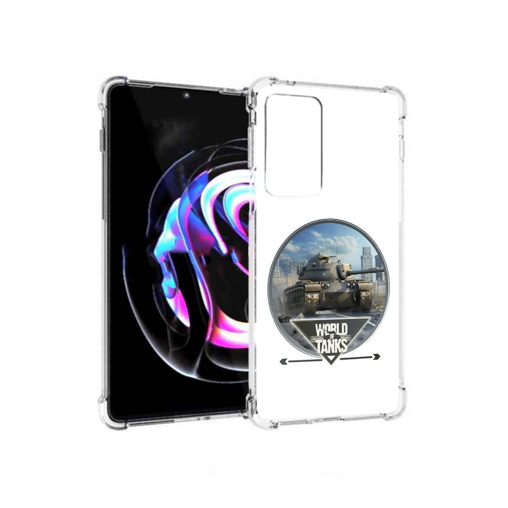 

Чехол MyPads Tocco для Motorola Moto Edge 20 Pro Мир танков (PT227063.364.119), Прозрачный, Tocco