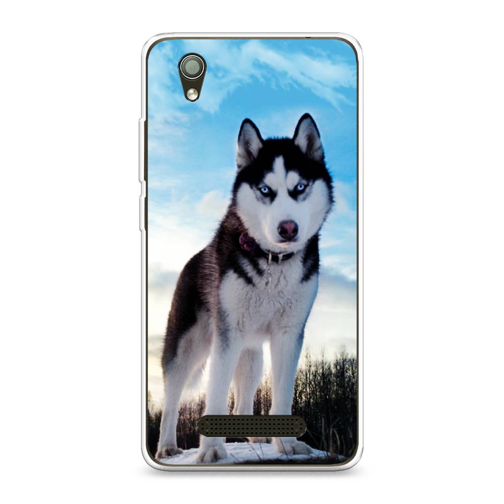 

Чехол Awog на ZTE Blade X3 / ЗТЕ Блэйд X3 "Хаски 3", Разноцветный, 130650-2