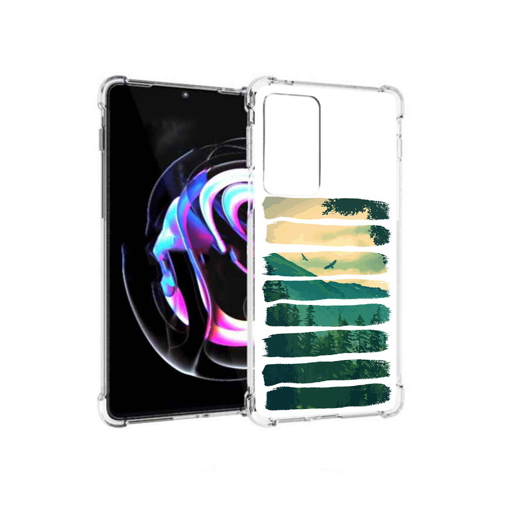 

Чехол MyPads Tocco для Motorola Moto Edge 20 Pro Лесная чаща (PT227063.364.107), Прозрачный, Tocco