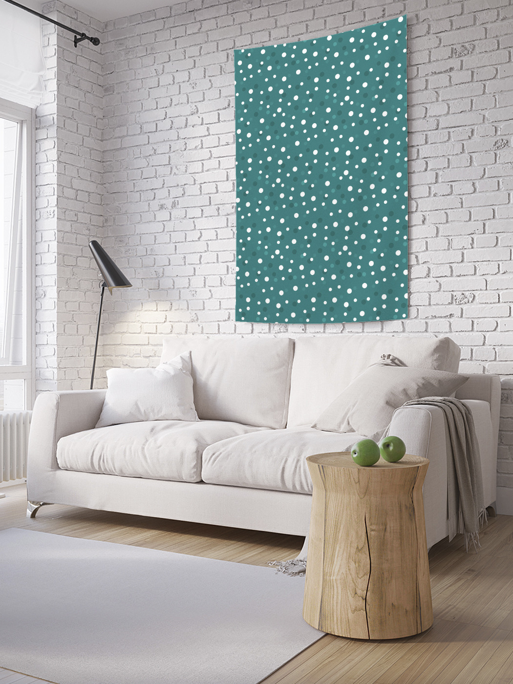 

Вертикальное фотопанно на стену JoyArty Крупный снег 150x200 см, Крупный снег