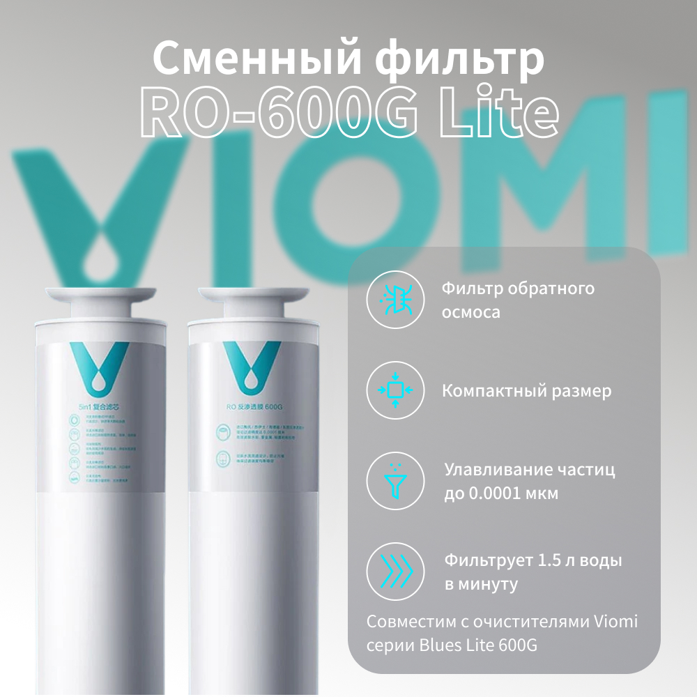 Сменный фильтр Viomi RO-600G Lite YM3012-600G