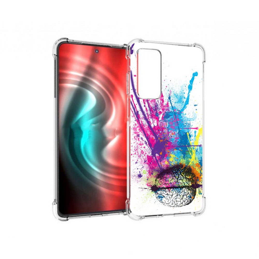 Чехол MyPads Tocco для Motorola 20 яркий красочный мозг (PT227072.363.710)