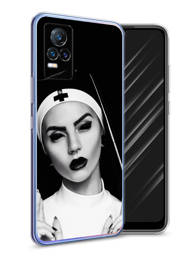 

Чехол Awog на Vivo V21e "Черная монашка", Разноцветный, 264550-9