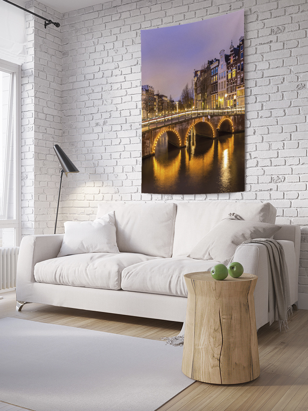 

Вертикальное фотопанно на стену JoyArty Вид моста 150x200 см, Вид моста