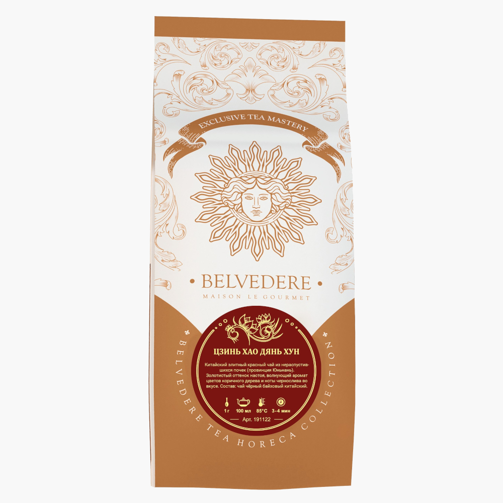 Чай Belvedere Цзинь Хао Дянь Хун красный листовой 100 гр