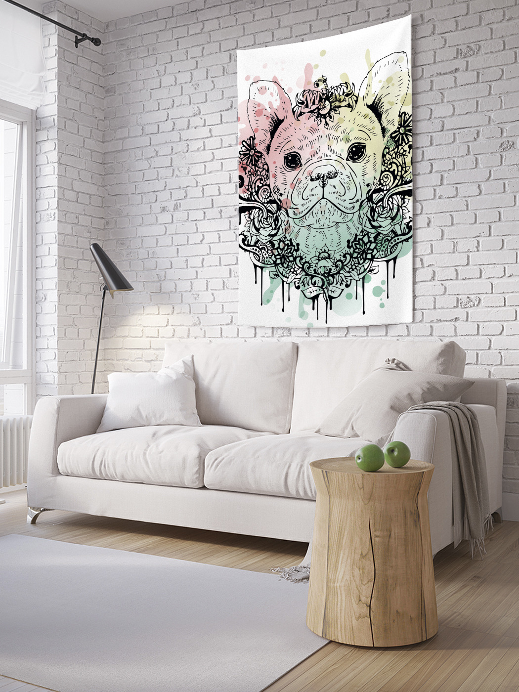 

Вертикальное фотопанно на стену JoyArty Священный кот 150x200 см, Священный кот