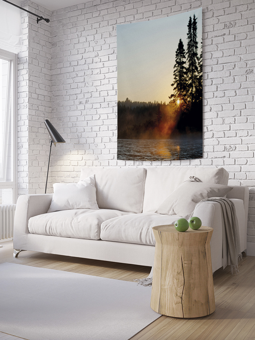 

Вертикальное фотопанно на стену JoyArty Бурный поток 150x200 см, Бурный поток