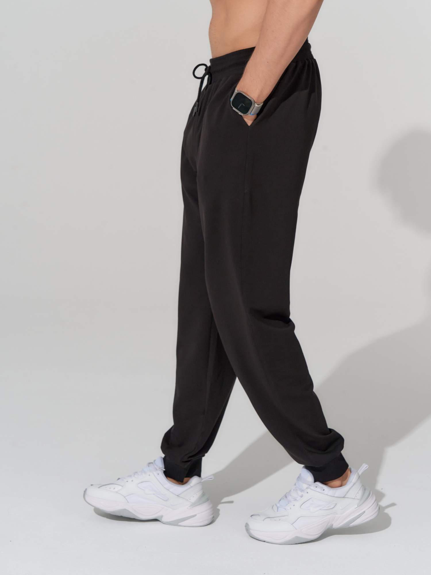 

Спортивные брюки мужские Best Tricotage BT0703 черные M, Черный, BT0703