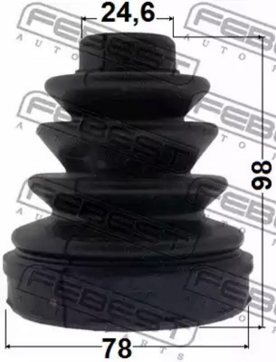 

Пыльник шрус внутренний комплект 78x98x24.6 febest 1415-act