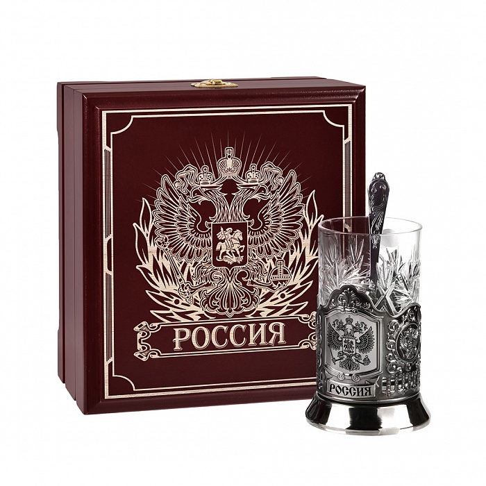

Чайный набор Россия (в ларце)