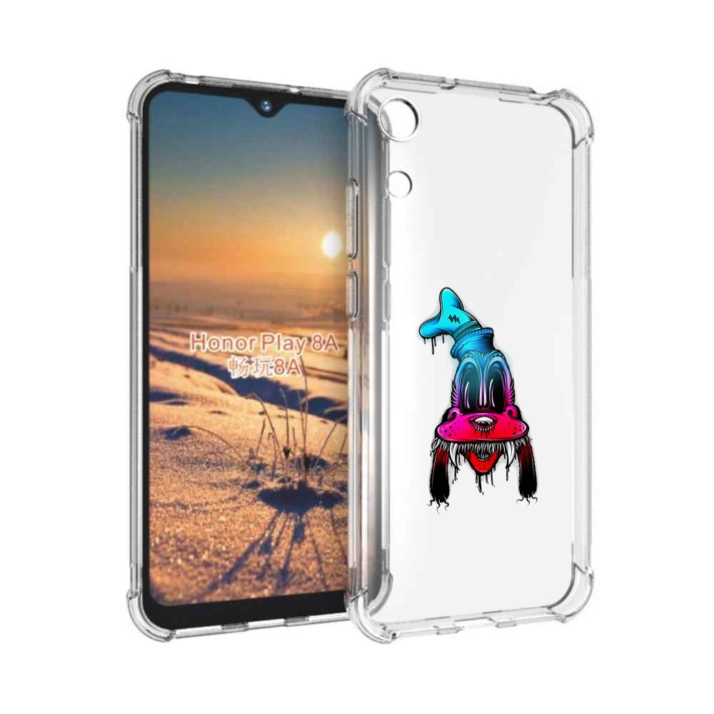 

Чехол бампер MyPads Гуффи для Honor 8A., Прозрачный, Tocco