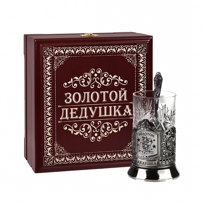 

Чайный набор Золотой дедушка (в ларце)