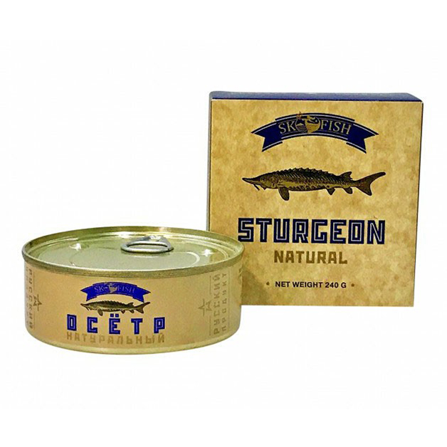 

Осетр SK FISH натуральный 240 г