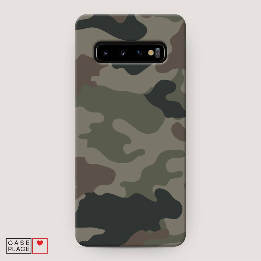 

Пластиковый чехол "Камуфляж 1" на Samsung Galaxy S10 +, 27120-4