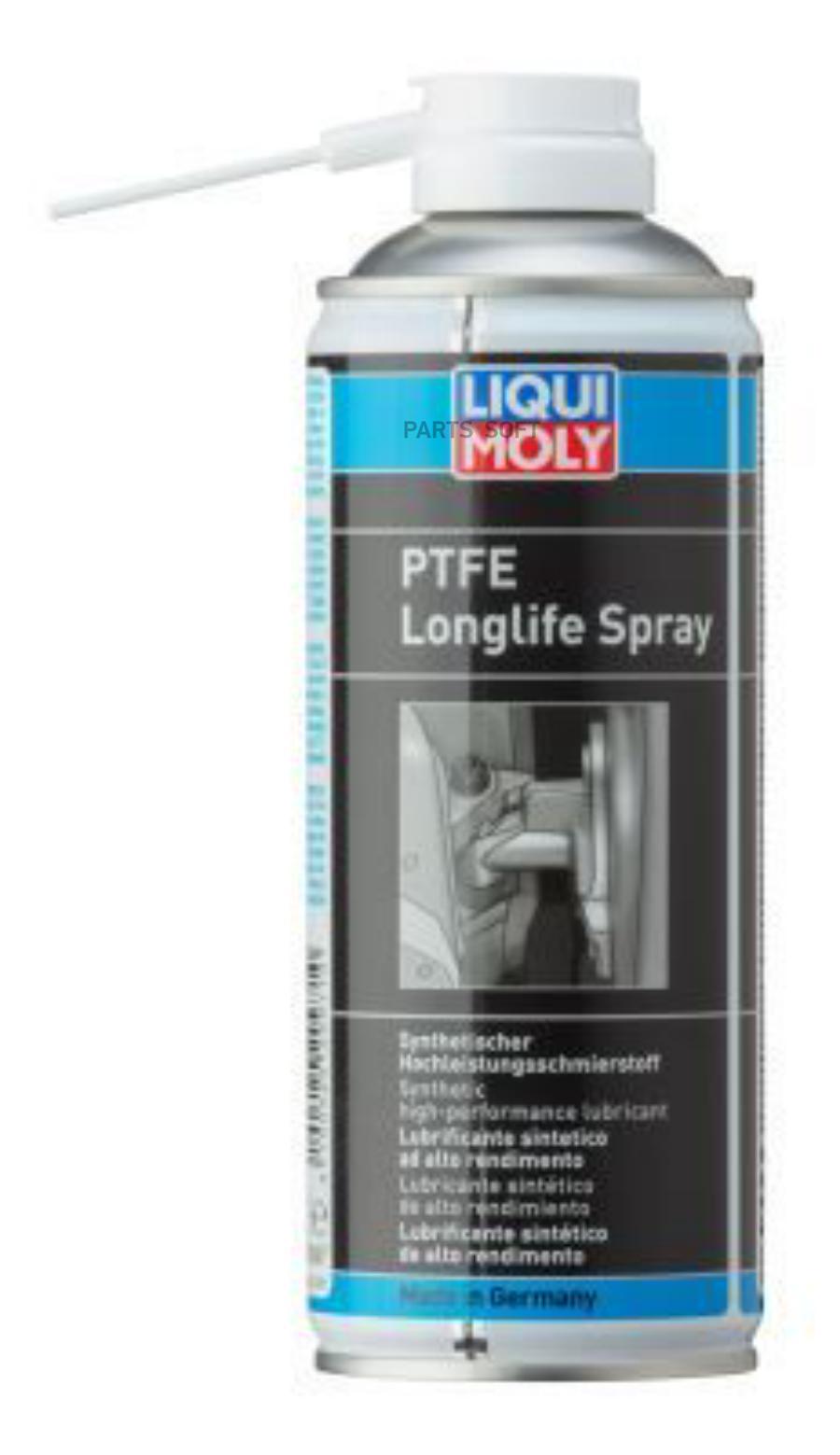 

20971 LiquiMoly Высокоэфф.спрей-смазка с тефлоном PTFE Longlife Spray 0,4л